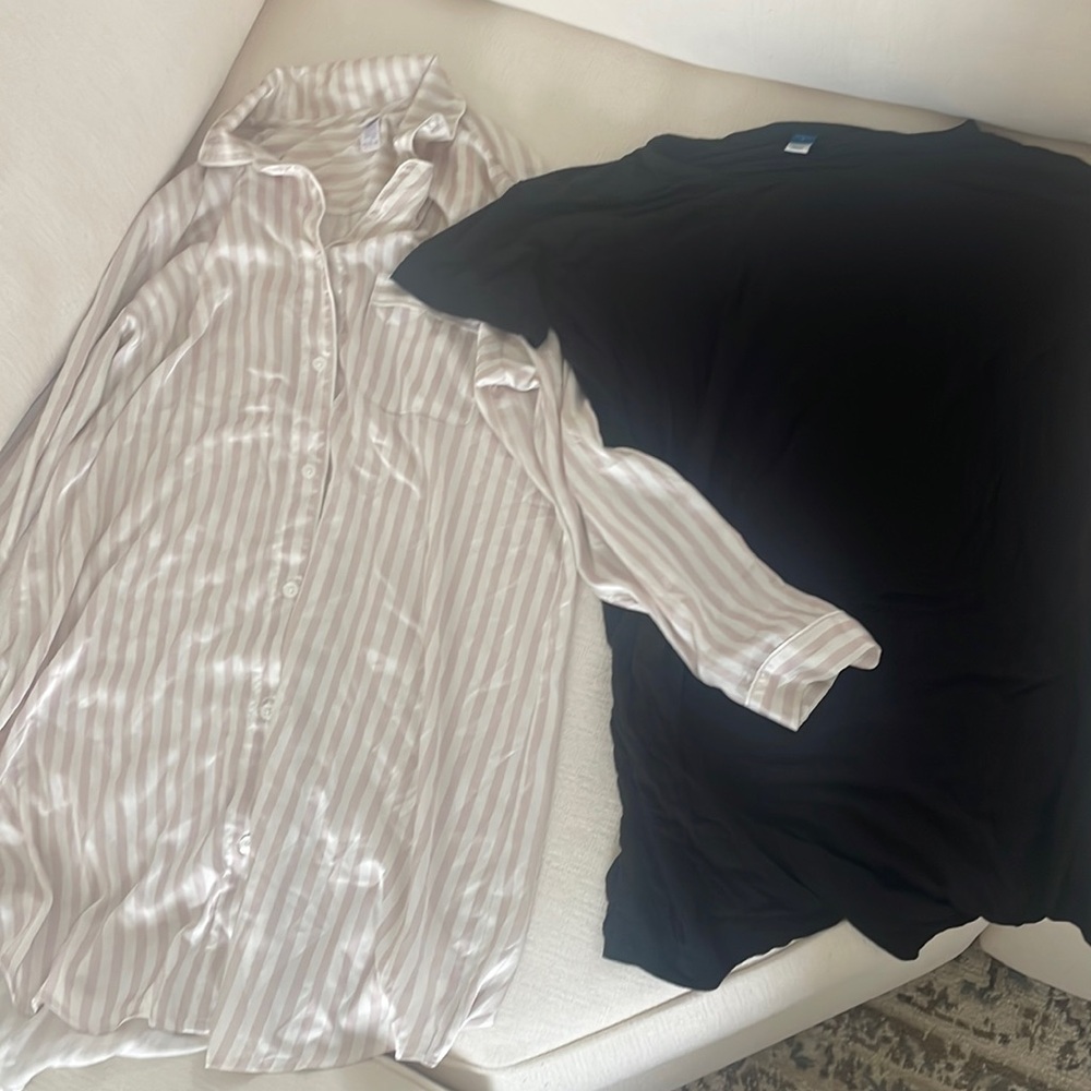2 women’s sleep shirt bundle